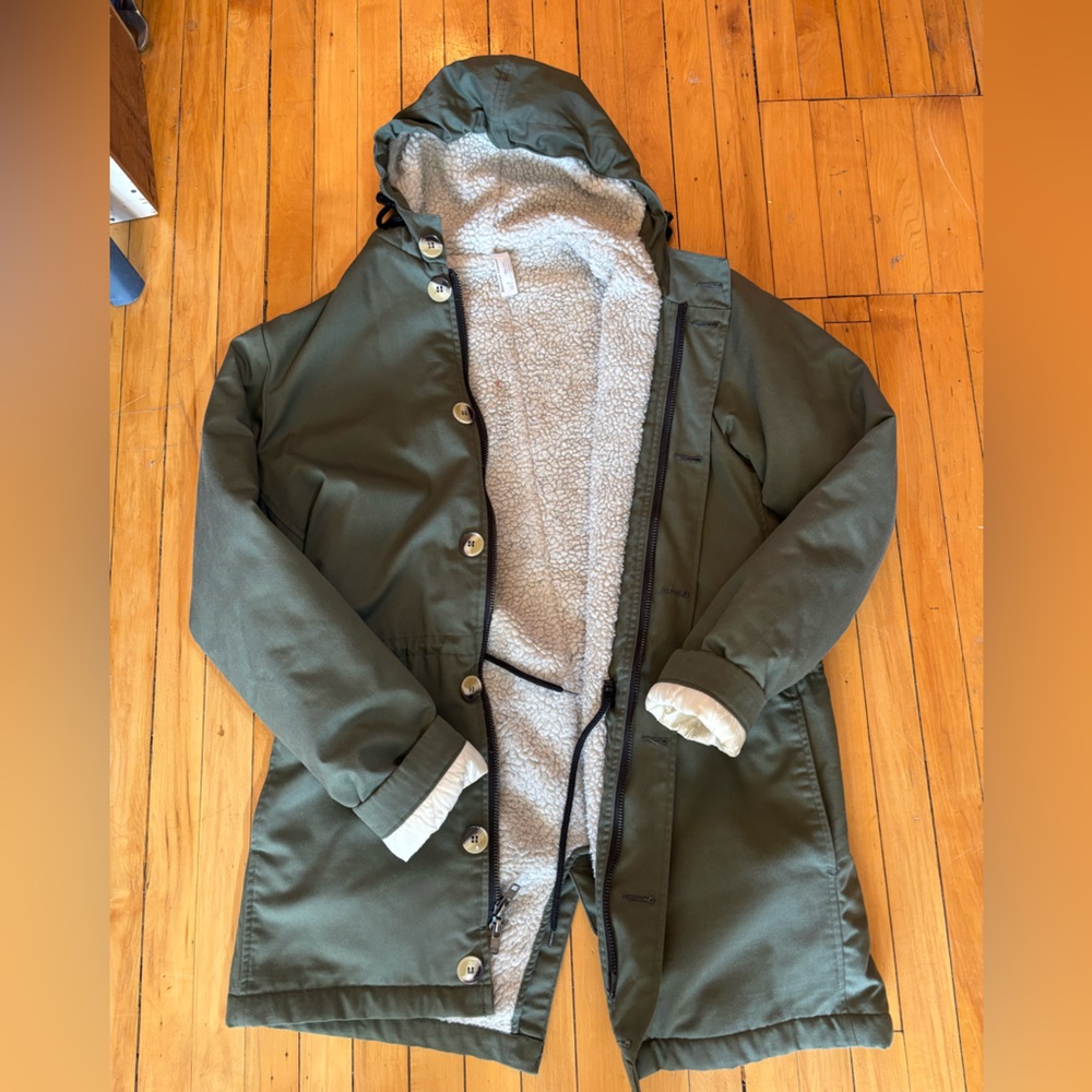 American Apparel Sherpa Lined Jacket